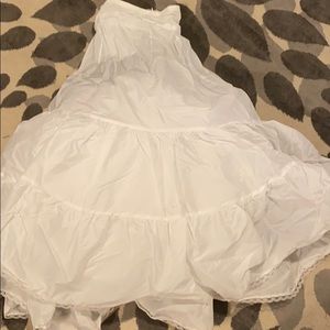 David’s bridal tiered a-line slip -wedding size 2